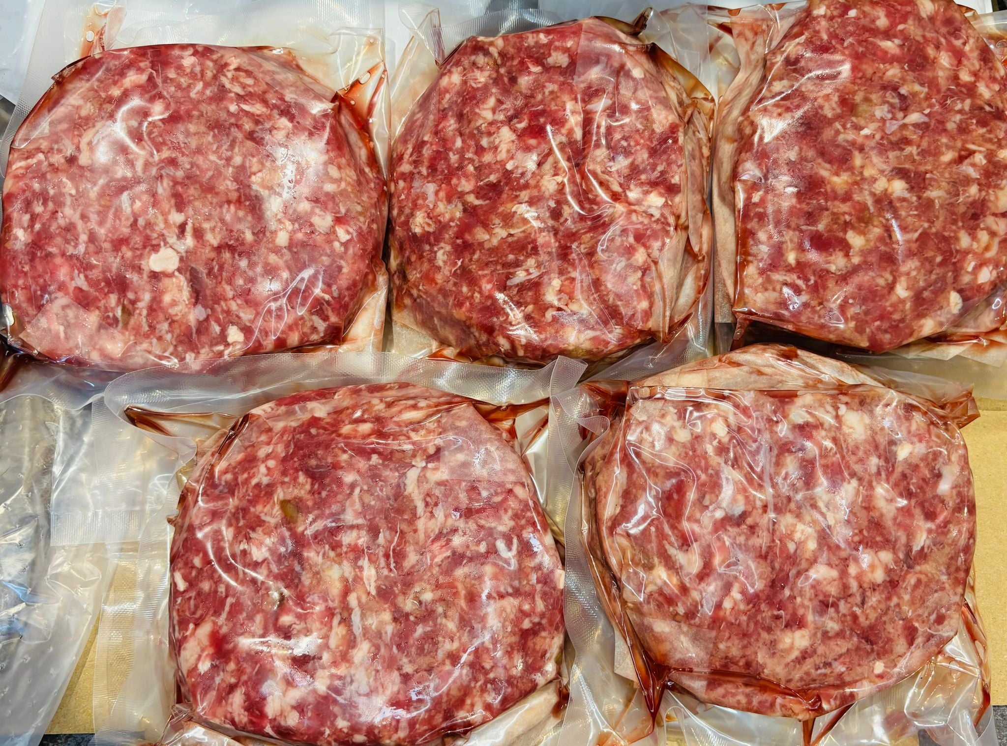 20 Beef Burger pack