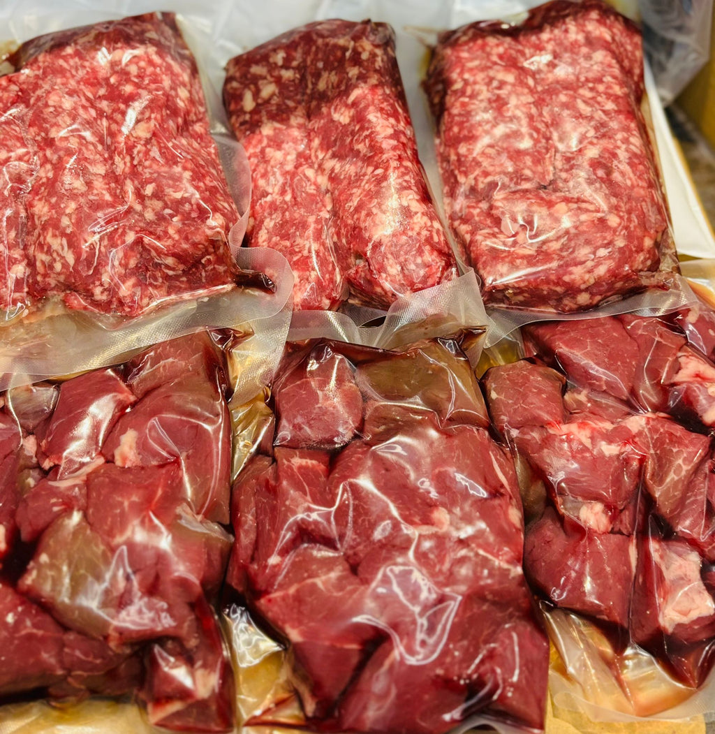 Beef Mince and Diced Beef Box
